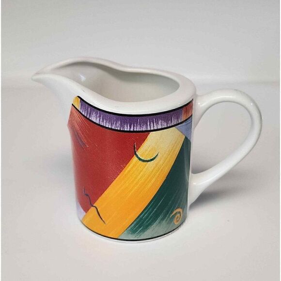 Sango Tango 4915- 12" Platter & Creamer - Picture 4 of 7